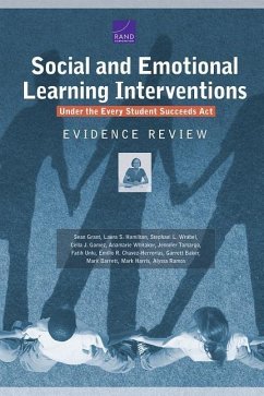 Social and Emotional Learning Interventions Under the Every Student Succeeds ACT - Grant, Sean; Barrett, Mark; Mark Harris; Ramos, Alyssa; Hamilton, Laura S; Wrabel, Stephani L; Gomez, Celia J; Whitaker, Anamarie; Leschitz, Jennifer T; Unlu, Fatih; Chavez-Herrerias, Emilio R; Baker, Garrett