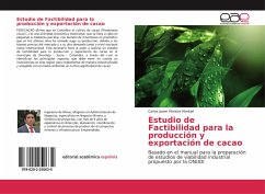 Estudio de Factibilidad para la producción y exportación de cacao