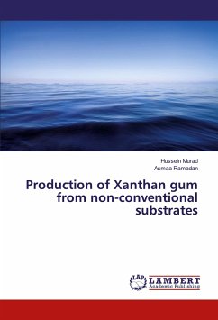 Production of Xanthan gum from non-conventional substrates