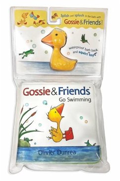 Gossie & Friends Go Swimming Bath Book with Toy - Dunrea, Olivier