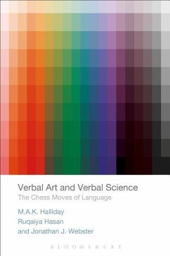 Verbal Art and Verbal Science - Halliday, M a K; Hasan, Ruqaiya; Webster, Jonathan J