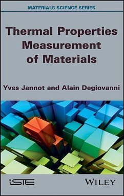 Thermal Properties Measurement of Materials - Jannot, Yves; Degiovanni, Alain