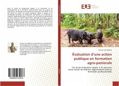 Évaluation d¿une action publique en formation agro-pastorale - Adjeme, Samuel Joel