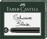 Faber-Castell Tintenpatronen Standard schwarz 6er Faber-Castell Tintenpatronen Standard schwarz 6er