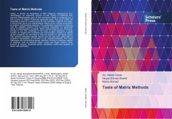 Taste of Matrix Methods - Ganie, Ab. Hamid;Shekih, Neyaz Ahmad;Ahmad, Mobin