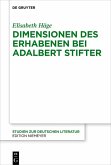 Dimensionen des Erhabenen bei Adalbert Stifter (eBook, ePUB)