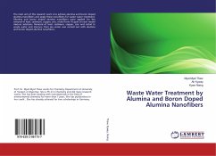 Waste Water Treatment by Alumina and Boron Doped Alumina Nanofibers