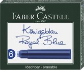 Faber-Castell Tintenpatronen Standard königsblau 6er
