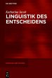 Linguistik des Entscheidens (eBook,... - Bild 1