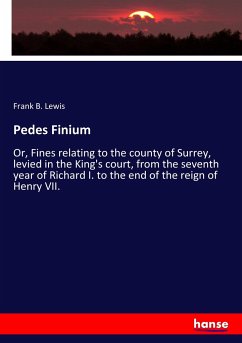Pedes Finium - Lewis, Frank B.