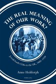 Real Meaning of our Work? (eBook, ePUB)