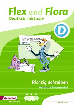 Cover Flex und Fora - Inklusionsausgabe. Richtig schreiben inklusiv D