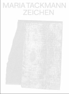 Cover Maria Tackmann. Zeichen