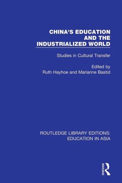 Cover China's Education and the Industrialised World (eBook, ePUB)