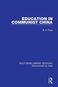 Cover Education in Communist China (eBook, ePUB)