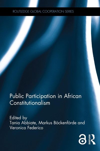 Public Participation in African Constitutionalism (eBook, ePUB)