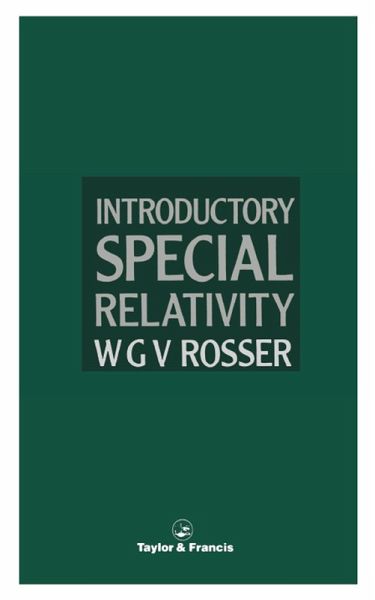 Introductory Special Relativity (eBook, PDF) Introductory Special Relativity (eBook, PDF)