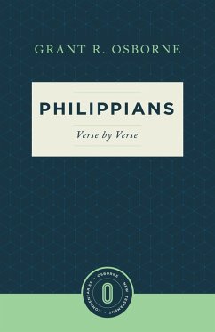Philippians Verse by Verse (eBook, ePUB) - Osborne, Grant R.