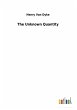 The Unknown Quantity - Bild 1