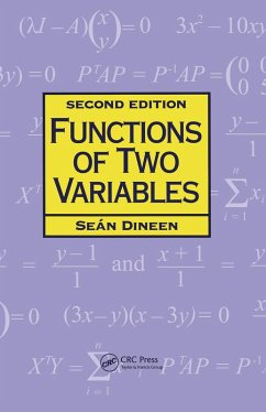 Functions of Two Variables (eBook, ePUB) - Dineen, Sean