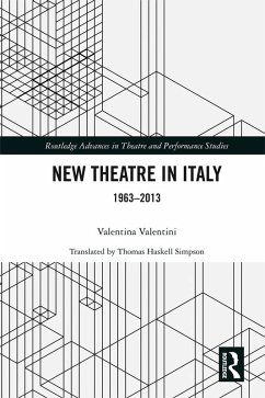 New Theatre in Italy (eBook, PDF) - Valentini, Valentina