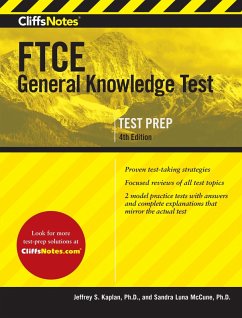 CliffsNotes FTCE General Knowledge Test 4th Edition (eBook, ePUB) - Kaplan, Jeffrey S.