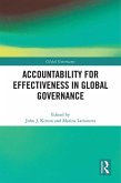 Accountability for Effectiveness in Global Governance (eBook, ePUB)