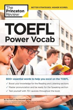 TOEFL Power Vocab (eBook, ePUB) - The Princeton Review