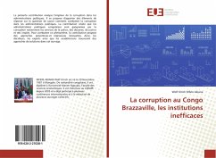 Cover La corruption au Congo Brazzaville, les institutions inefficaces