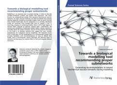 Towards a biological modelling tool recommending proper subnetworks