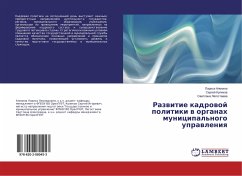 Razwitie kadrowoj politiki w organah municipal'nogo uprawleniq - Alehina, Larisa;Kulikov, Sergej;Legostaeva, Svetlana