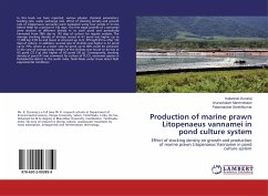 Production of marine prawn Litopenaeus vannamei in pond culture system