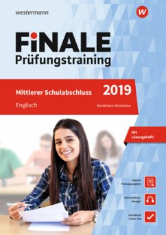 Finale Prüfungstraining 2019 - Mittlerer Schulabschluss Nordrhein-Westfalen, Englisch mit Audio-CD