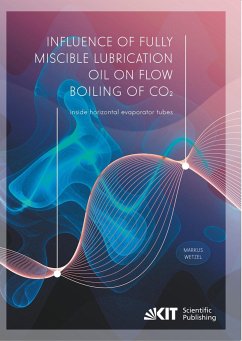 Influence of fully miscible lubrication oil on flow boiling of CO¿ inside horizontal evaporator tubes