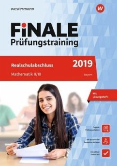 Cover Finale Prüfungstraining 2019 - Realschulabschluss Bayern, Mathematik II/III