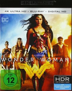 Wonder Woman - 2 Disc Bluray - Gal Gadot,Chris Pine,Robin Wright