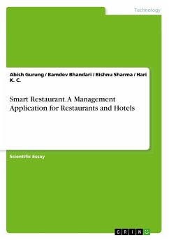 Smart Restaurant. A Management Application for Restaurants and Hotels - Gurung, Abish;Bhandari, Bamdev;Sharma, Bishnu