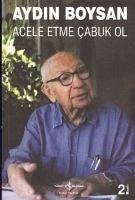 Cover Acele Etme Cabuk Ol
