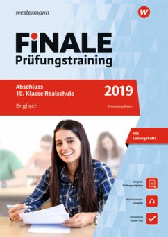 Finale Prüfungstraining 2019 - Abschluss 10. Klasse Realschule Niedersachsen, Englisch mit Audio-CD - Werthen-Giles, Katja