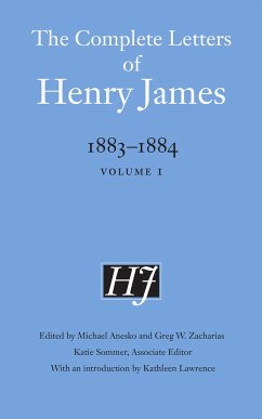 The Complete Letters of Henry James, 1883-1884 - James, Henry