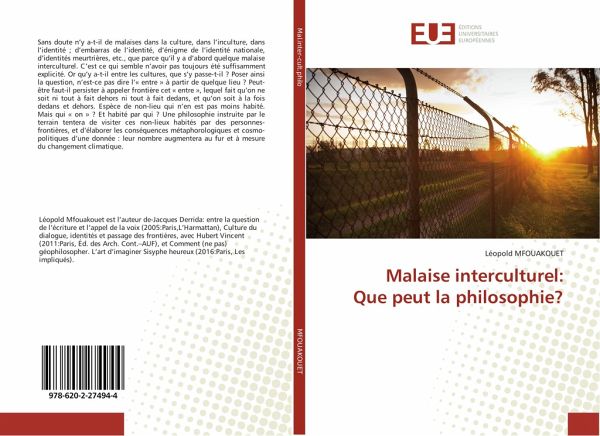Malaise interculturel: Que peut la philosophie? Malaise interculturel: Que peut la philosophie?