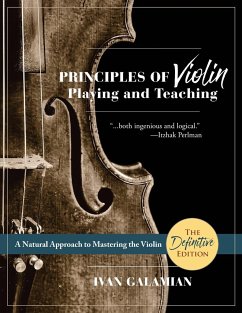 Principles of Violin Playing and Teaching (Dover Books on Music) - Galamian, Ivan