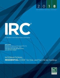 2018 International Residential Code for One and Two-Family Dwellings, Loose-Leaf Version - International Code Council