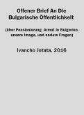 Offener Brief An Die Bulgarische Öffentlichkeit (eBook, ePUB)