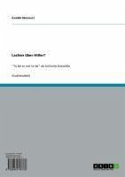 Lachen über Hitler? (eBook, ePUB)