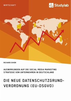 Die neue Datenschutzgrundverordnung (EU-DSGVO). Auswirkungen auf die Social Media Marketing Strategie von Unternehmen in Deutschland (eBook, ePUB)