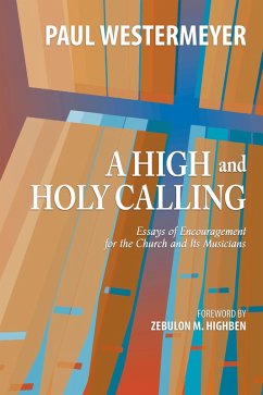 Cover A High and Holy Calling (eBook, ePUB)