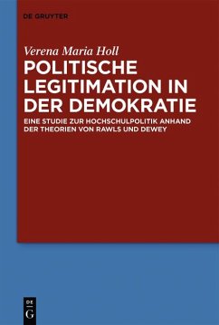 Politische Legitimation in der Demokratie (eBook, ePUB) - Holl, Verena Maria