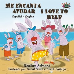 Me encanta ayudar I Love to Help (Spanish English Bilingual Book for Kids) (eBook, ePUB)