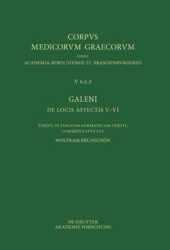 Galeni De locis affectis V-VI / Galen, Über das Erkennen erkrankter Körperteile V-VI